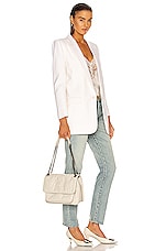 Saint Laurent Medium Niki Chain Bag in Blanc Vintage, view 2, click to view large image.