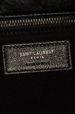 Saint Laurent Medium Loulou Puffer Chain Bag in Black, view 7, click to view large image.