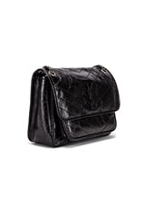 Saint Laurent Medium Niki Chain Bag in Black, view 3, click to view large image.