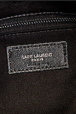 Saint Laurent Small Puffer Chain Bag in Black, view 7, click to view large image.