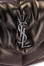 Saint Laurent Small Puffer Chain Bag in Black, view 8, click to view large image.