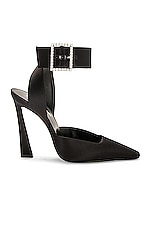 Saint Laurent Tom 110 Pump in Nero, view 1, click to view large image.