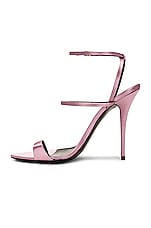 Saint Laurent Dive Sandal in Ancient Pink, view 5, click to view large image.