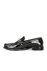 Saint Laurent Le Loafer Mocassin in Noir, view 5, click to view large image.
