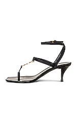 Saint Laurent Cassandra 60 Sandal in Patriot Navy, view 5, click to view large image.