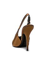 Saint Laurent Yasmeen Pump in ALPEN MOU, view 3, click to view large image.