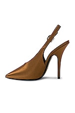 Saint Laurent Yasmeen Pump in ALPEN MOU, view 5, click to view large image.
