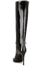 Saint Laurent Vendome Boot in Nero, view 3, click to view large image.
