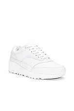 Saint Laurent New Sneaker in Blanc Optique, view 2, click to view large image.