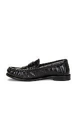 Saint Laurent Le 15 Loafer in Nero, view 5, click to view large image.