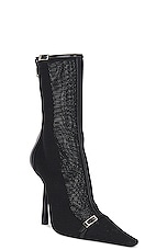 Saint Laurent Oxalis Bootie in Nero, view 2, click to view large image.