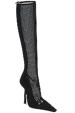 Saint Laurent Oxalis Boot in Nero, view 2, click to view large image.