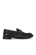 Saint Laurent Le Loafer Mocassin in Noir, view 1, click to view large image.