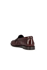 Saint Laurent Le Loafer in Scotch Brown, view 3, click to view large image.