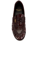 Saint Laurent Le Loafer in Scotch Brown, view 4, click to view large image.