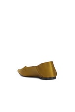 Saint Laurent Carolyn Slipper in Cuba Gold, view 4, click to view large image.