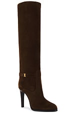 Saint Laurent Diane Boot in Land, view 2, click to view large image.