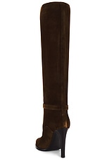 Saint Laurent Diane Boot in Land, view 3, click to view large image.