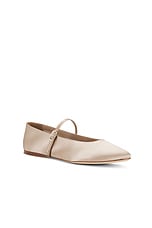 Saint Laurent Mami Ballet Flat in Partridge Pink, view 2, click to view large image.