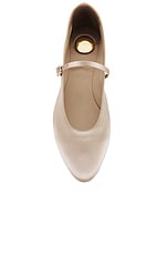 Saint Laurent Mami Ballet Flat in Partridge Pink, view 4, click to view large image.