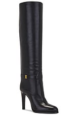 Saint Laurent Diane Boot in Nero, view 2, click to view large image.