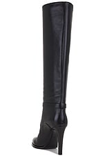 Saint Laurent Diane Boot in Nero, view 3, click to view large image.