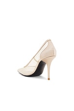 Saint Laurent Newton Pump in Nude & Light Nude, view 3, click to view large image.