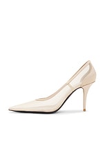 Saint Laurent Newton Pump in Nude & Light Nude, view 5, click to view large image.