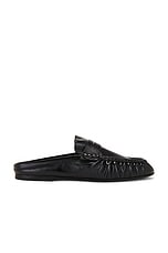 Saint Laurent Peg Loafer in Nero, view 1, click to view large image.