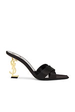 サンダル・ミュール Saint Laurent OPYUM MULES OPYUM mules in satin crepe | Saint Laurent | YSL EN
