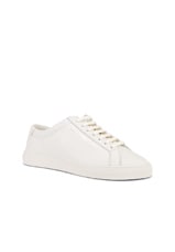Saint Laurent Andy Sneaker in White, view 2, click to view large image.