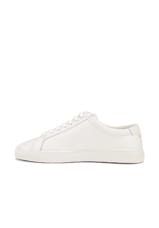 Saint Laurent Andy Sneaker in White, view 5, click to view large image.