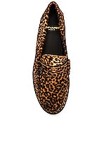 Saint Laurent Le Loafer Moccasins in Natural, view 4, click to view large image.