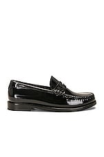 Saint Laurent Le Loafer in Nero, view 1, click to view large image.