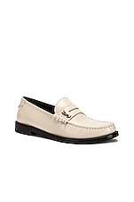 Saint Laurent Le Loafer in Pearl, view 2, click to view large image.