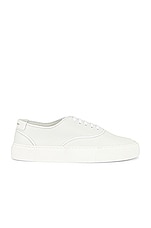 Saint Laurent Venice Low Top Sneakers in Blanc Optique, view 1, click to view large image.