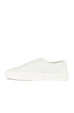 Saint Laurent Venice Low Top Sneakers in Blanc Optique, view 5, click to view large image.