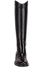 Saint Laurent Godiva Boots in Nero, view 4, click to view large image.
