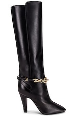 Saint Laurent Koller Boots in Nero, view 1, click to view large image.