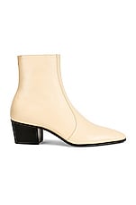 Saint Laurent Vassili Booties in Real Beige, view 1, click to view large image.