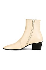 Saint Laurent Vassili Booties in Real Beige, view 5, click to view large image.