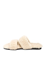Saint Laurent Pepe 00 Sandal in Naturale, view 5, click to view large image.
