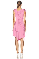 Sandy Liang Nabe Dress in Pink, view 4, click to view large image.