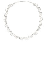 Sandy Liang Cadeau Necklace in Silver, view 1, click to view large image.