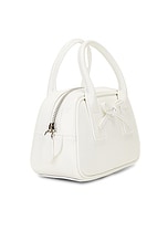 Sandy Liang Secure Bag in Optic White, view 4, click to view large image.