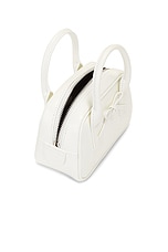 Sandy Liang Secure Bag in Optic White, view 5, click to view large image.