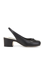 Sandy Liang Slingback Pump in Black, view 1, click to view large image.