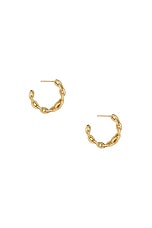 Spinelli Kilcollin Fused Serpens Earrings in 18k Yellow Gold, view 1, click to view large image.