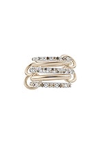 Spinelli Kilcollin Leo Petite Ring in Yellow Gold, Champagne, & Cognac, view 1, click to view large image.