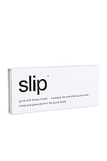 slip Pure Silk Sleep Mask in White, view 2, click to view large image.